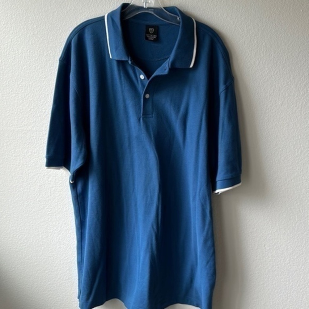 Nike Golf shirt men's size XL blue polo Athleisure